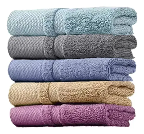 SKL Home Casual Monogram - Juego De Toallas De Mano, S, 16 X 26 Pulgadas, Color Blanco, 2 Unidades