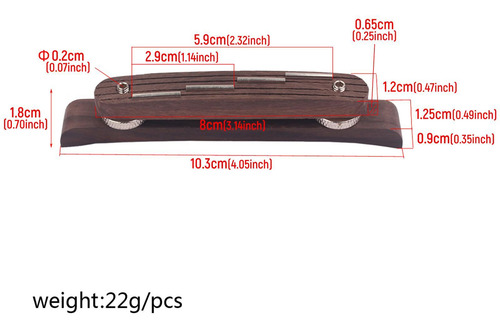 Puente De Mandolina De Con Base Para Guitarra Partes De