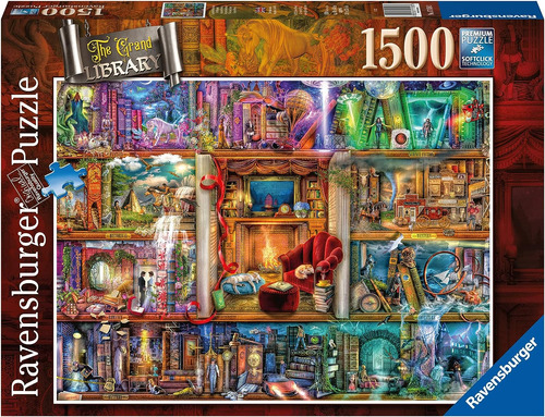 Ravensburger Aimee Stewart La Gran Biblioteca 1500 Piezas J.