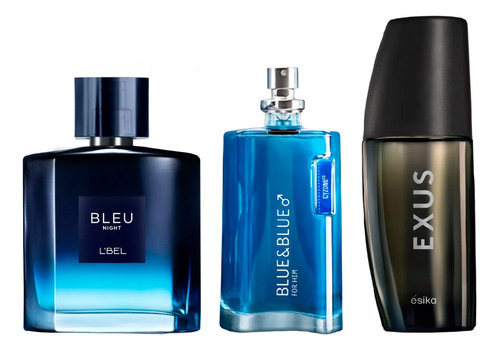 Bleu Intense Night, Blue & Blue Y Exus - mL a $229