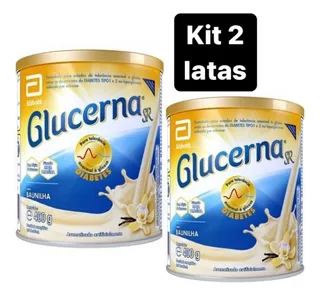 Glucerna - Baunilha Lata 400g Kit Promocional C/ 2 Unidades