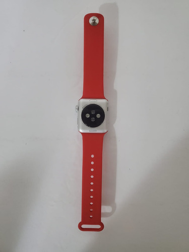 Apple Watch Series 3 38mm - Gps - Color Plata Plateado Rojo (Usado)
