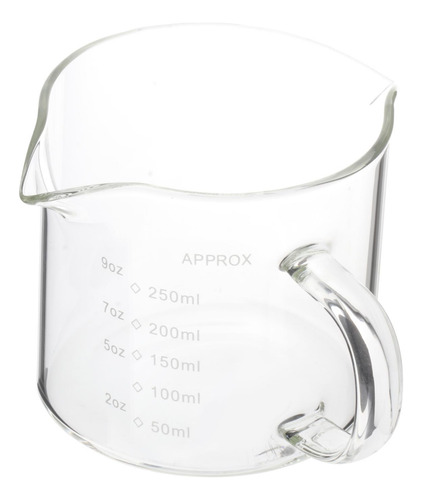 6 Taza Medidora De Cristal Para Café Expreso, Accesorios