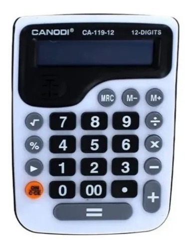 Imagen 1 de 3 de Calculadora Electrónica 12 Digitos Ca-119-12