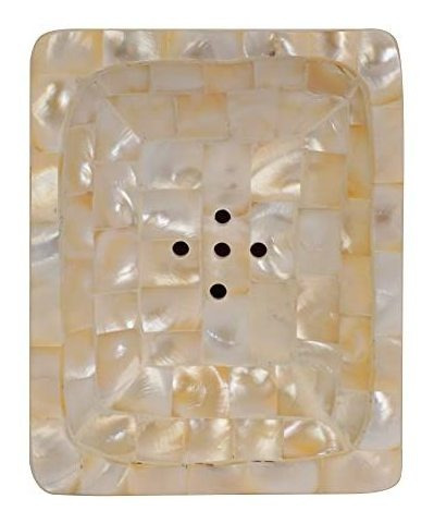 Accesorios Baño Madreperla 100% Hechos A Mano - Juego De
