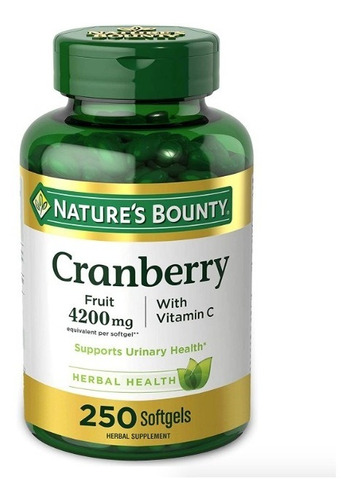 Cranberry 4200 Mg 250 Cápsulas