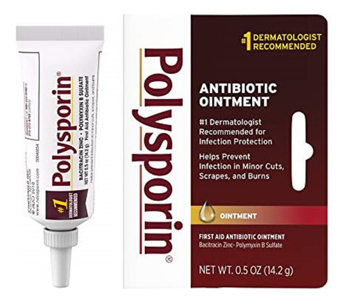 Polysporin First Aid Topical Antibiotic Skin Ointment With .