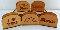 Comprar Servilleteros Calados Souvenir Fibrofacil Candy Bar X 15