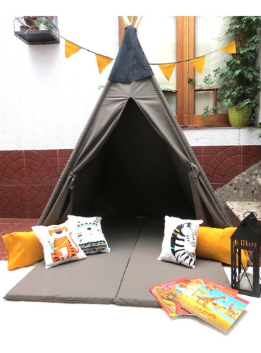 Imagen 2 de 10 de Alquiler De Carpitas Infantiles Tipi Para Pijamadas