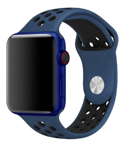 Malla Compatible Reloj Apple Watch 42 44 45 49 Mm - Silicona