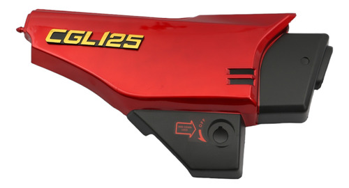 Cubierta Lateral Derecha Para Honda Tool Cgl125 Rojo Mtc