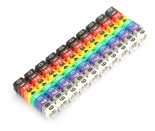 Marcador De Numeración De Cables Tubo Numérico Digital Tubo