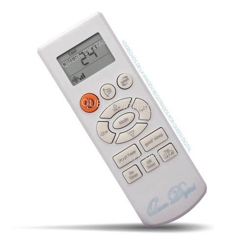 Imagen 1 de 8 de Control Remoto Universal Aire Acondicionado Para Samsung