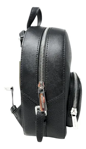Mini Mochila Jaycee Xs Reversível Black Michael Kors Cor Preto