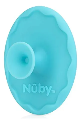 Nuby Scrubbies Cepillo De Baño De Silicona Con Mango Incorpo