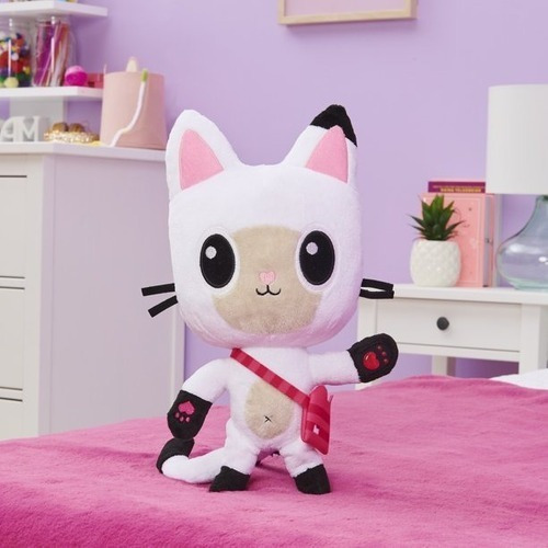Imagen 4 de 6 de Gabby's Dollhouse Peluche Pandy Paws Con Sonidos Frases Tv
