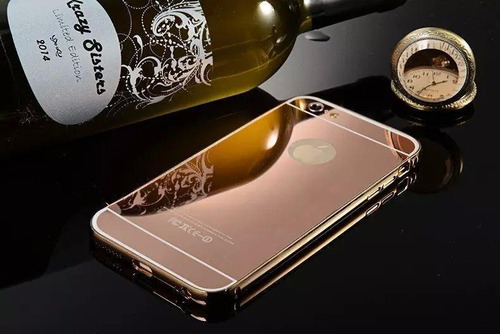 Case Para Huawei Mate 7 O P8 Aluminio Espejo Bumper Resistente Uso Rudo Metal Funda Hombre Mujer Dama Caballero Brilloso