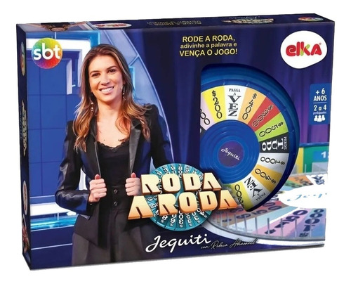 Jogo de mesa Roda a roda - SBT Elka 1150