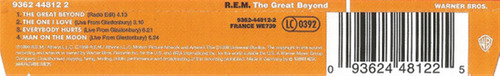 Cd The Great Beyond (r.e.m.) Estándar