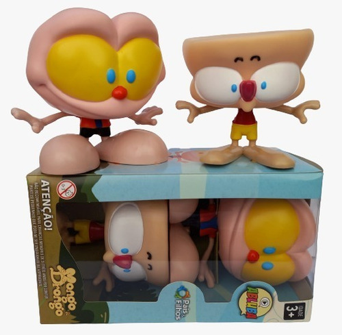 Imagem 6 de 7 de Bonecos De Vinil E Pvc Mongo & Drongo Desenho Youtube