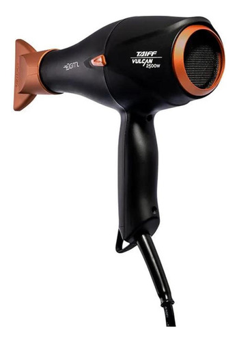 Secador De Cabelo Profissional Taiff Vulcan Digital 2500w
