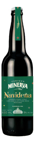 Cerveza artesanal Cerveza Minerva Imperial Stoutnegro 650 mL 5 unidades