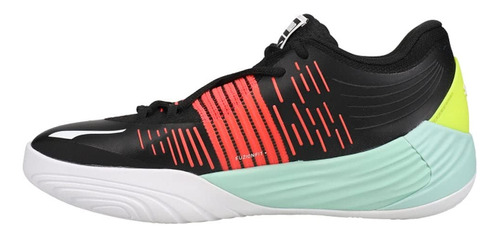 Puma Fusion Nitro Tenis Baloncesto Para Hombre Color Negro