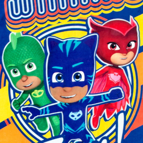 Toalla De Pj Mask, Disney Jr, 100% Algodón,