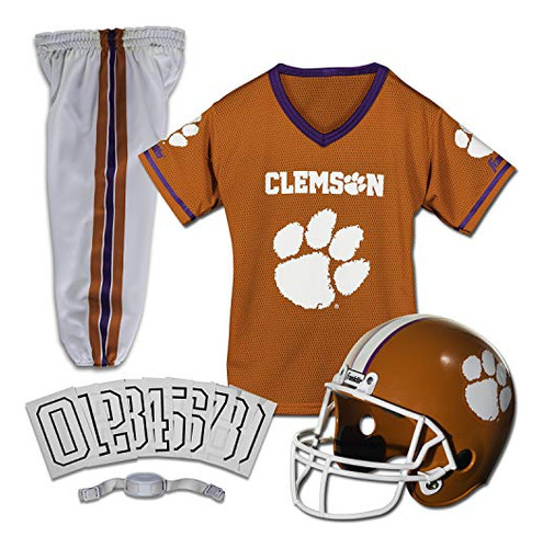 Conjunto De Uniforme De Fútbol Franklin Sports Ncaa Clemson