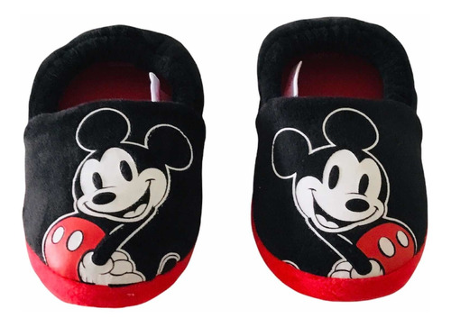 Pantufla Disney Mickey Mouse Para Niños
