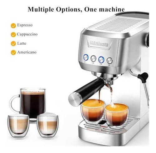 Cafetera Espresso Mattinata, Cafetera Espresso Compacta