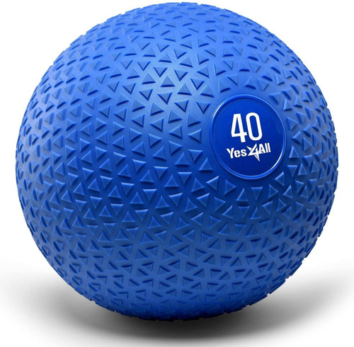 Pelota De Entrenamiento De Fuerza Y Crossfit - 18 Kg Azul.