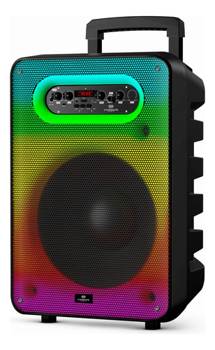 Sistema De Audio Portátil Rgb Swinger 12  Eversound Ev6012