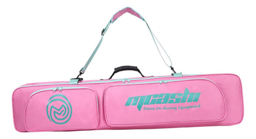 Long Fins Bag Tote Almacenamiento De Equipos De Rosa
