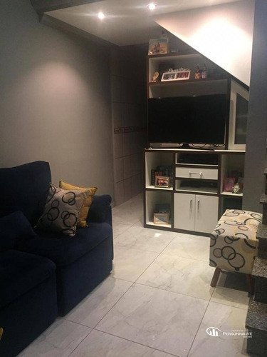 Imagem 1 de 30 de Sobrado Com 2 Dormitórios À Venda, 69 M² Por R$ 262.000,00 - Jardim Santo André - Santo André/sp - So0278