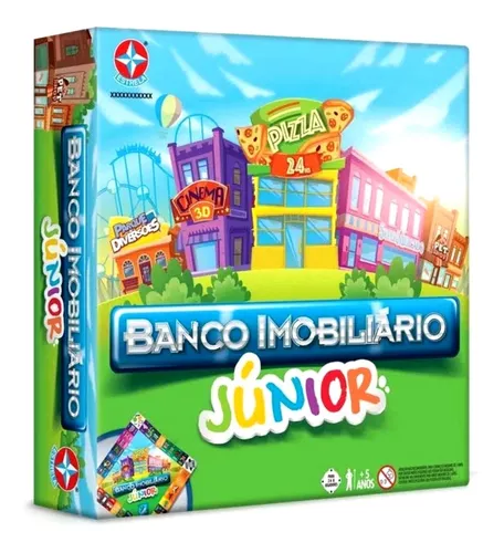 Jogo De Tabuleiro Banco Imobiliário Mundo Estrela Original