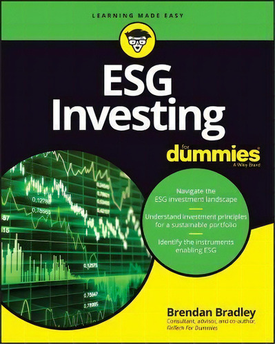 Esg Investing For Dummies, De Brendan Bradley. Editorial John Wiley & Sons Inc, Tapa Blanda En Inglés
