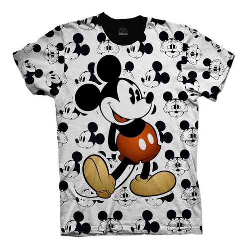 Camiseta Compatible Con Mickey Mouse Niños Hombre 