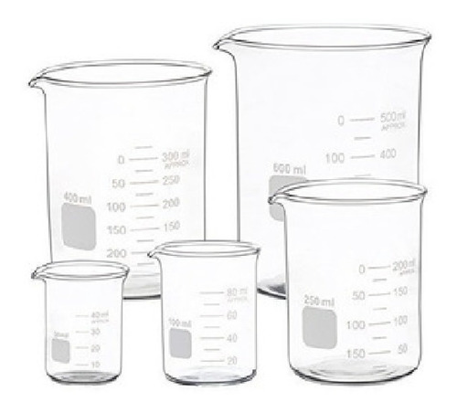 Beaker En Vidrio De 250 Ml, Omnilab 