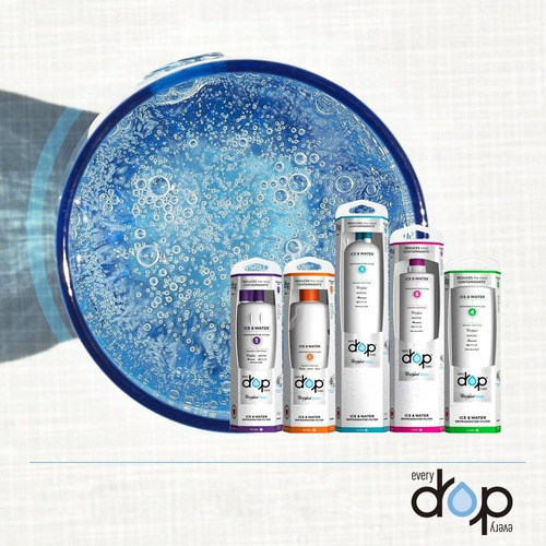 Imagen 3 de 6 de Filtro Agua Whirlpool #4 Refrigerador W10790818 Drop Originl