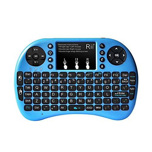 Rii I8 + Mini Teclado Sin Hilos Del Touchpad De La Luz 2.4g 