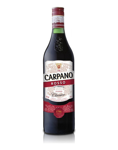 Aperitivo Vermouth Carpano Rosso 950 Cc