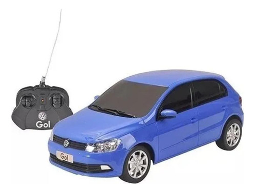 Carro convencional de controle remoto CKS Toys Gol Volkswagen 1:18 azul