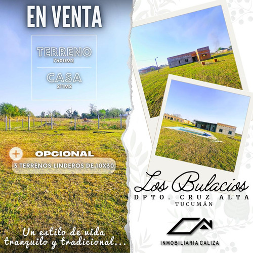 Venta Propiedad En Los Bulacios Cruz Alta