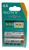 Comprar Baterias Pilas Aa 2 Pilas Recargable 1.2v 4300mah Sony