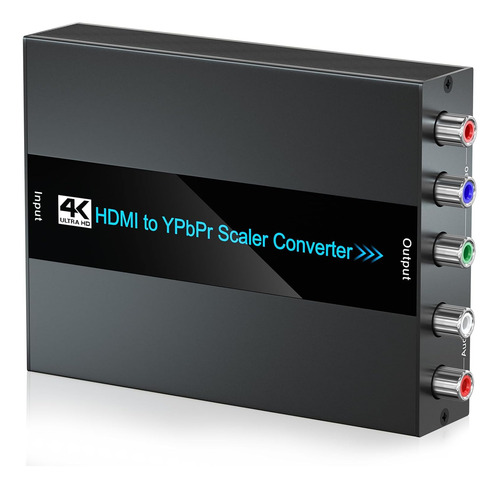 Convertidor Hdmi A Componentes De 4k/60 Hz Con Función De Es