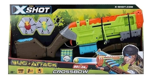 Pistola Ballesta Dardos X-shot Bug Attack Crossbow Nenes