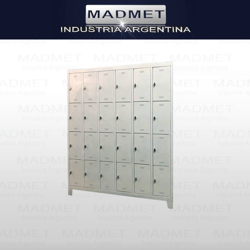 Locker Bolsero Metálico 24 Prts Z/gratis Colores A Elección