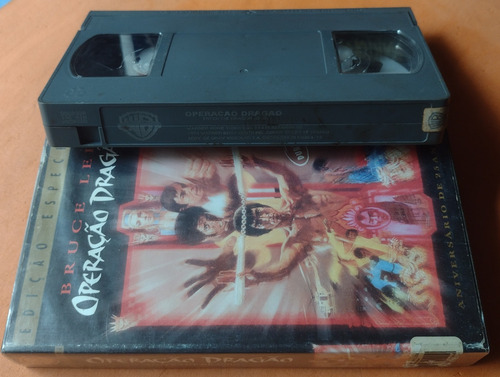 Fita Vhs Bruce Lee Operação Dragão Edição Especial Nacional (Usado)