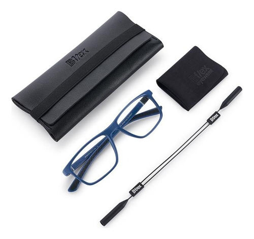 Armazon B-flex B-great S. Bl Gry Blk Con Sobrepuesto Solar Sobrepuesto Polarizado Gris Oscuro